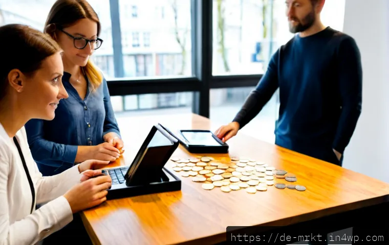 행동경제학적 연구를 통한 소비자 인사이트 확보 - Photorealistic behavioral economics consumer research scene in a modern German market research studi...